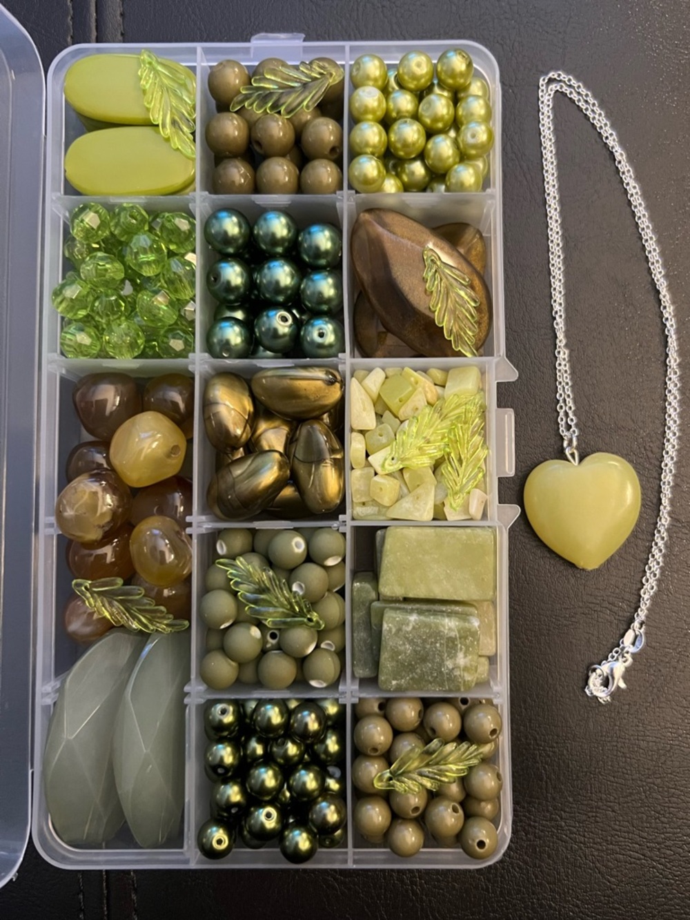 Craft Beads, OLIVE GARDEN - NO BREADSTICKS, Jewelry Supplies, loose bulk beads